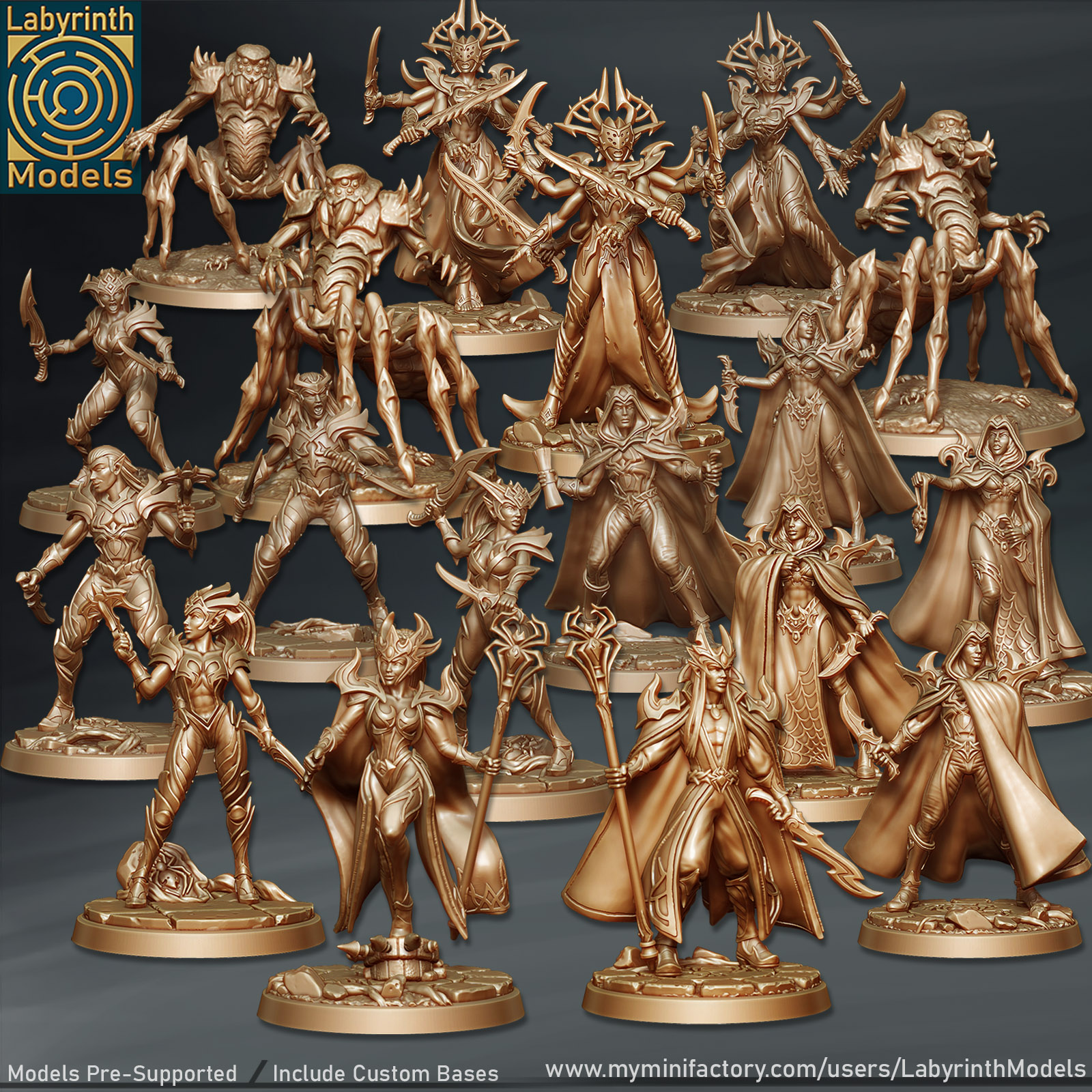 Spider Cult Collection - 32mm scale